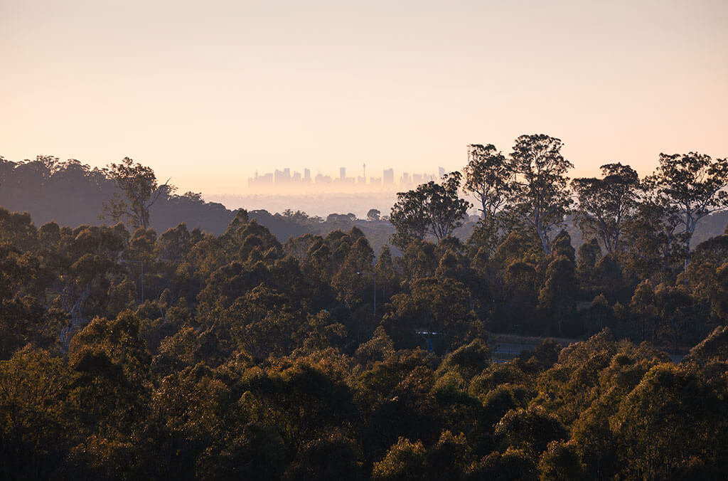 View of Western Sydney Parklands. Credit: Daniel Tran