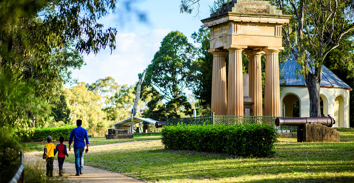 Parramatta Park.