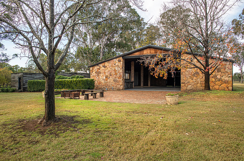 Heritage building at Fernhill Estate