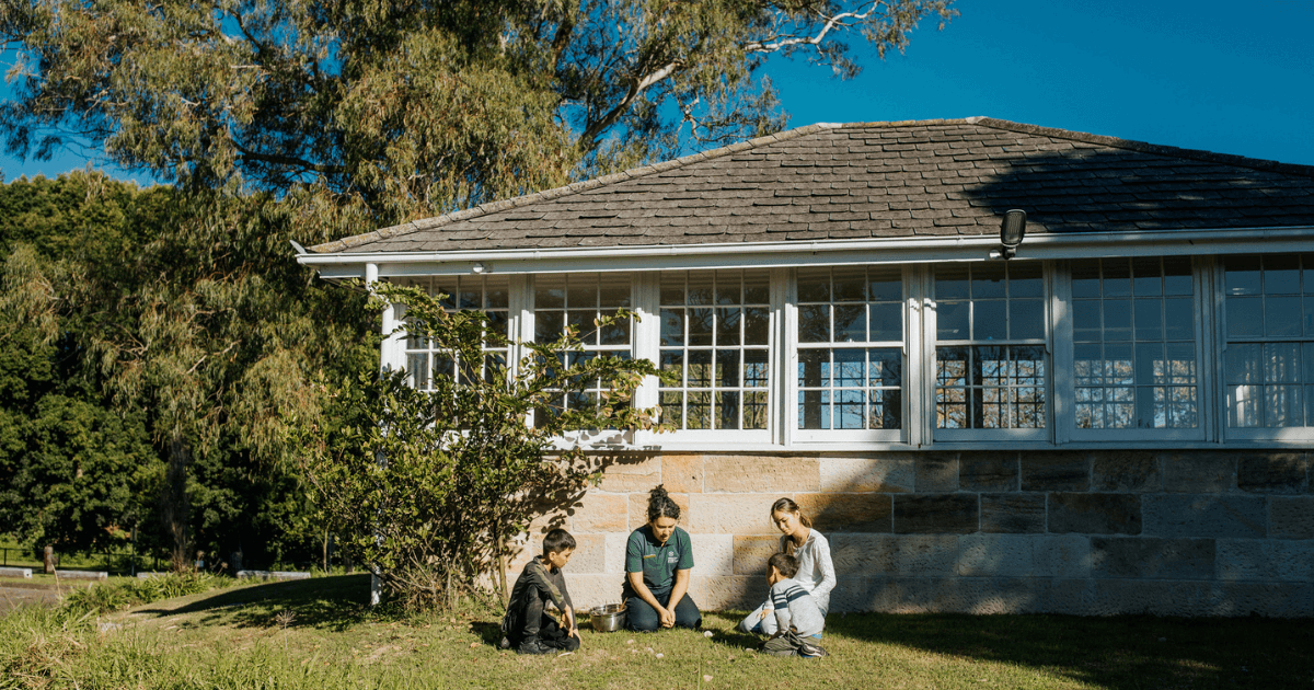 Callan Park summerhouse.