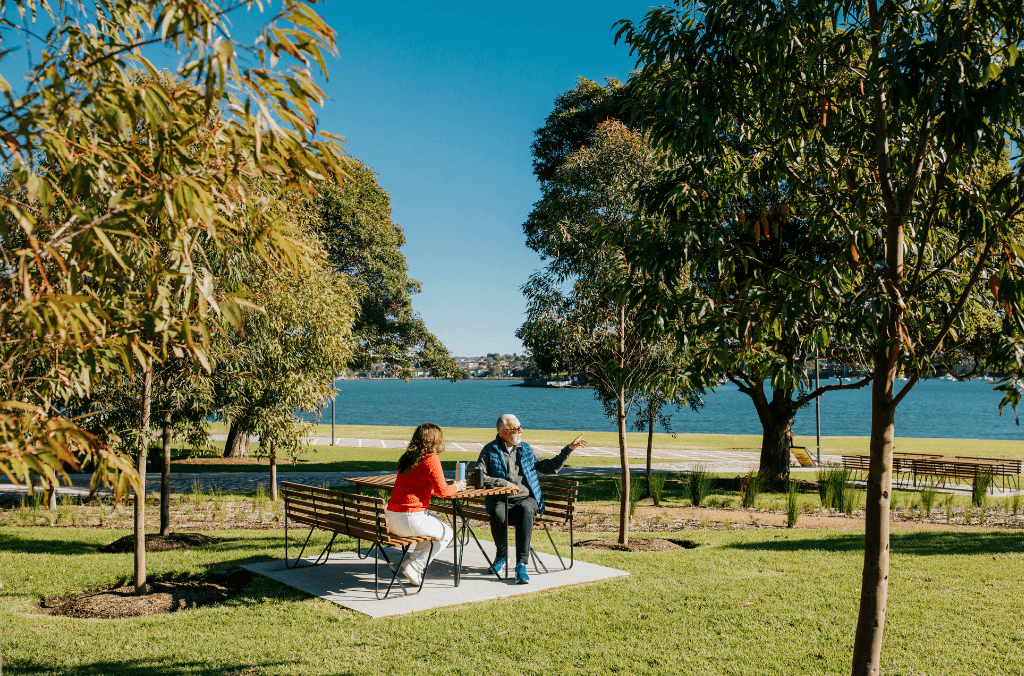 Waterfront Green upgrade.