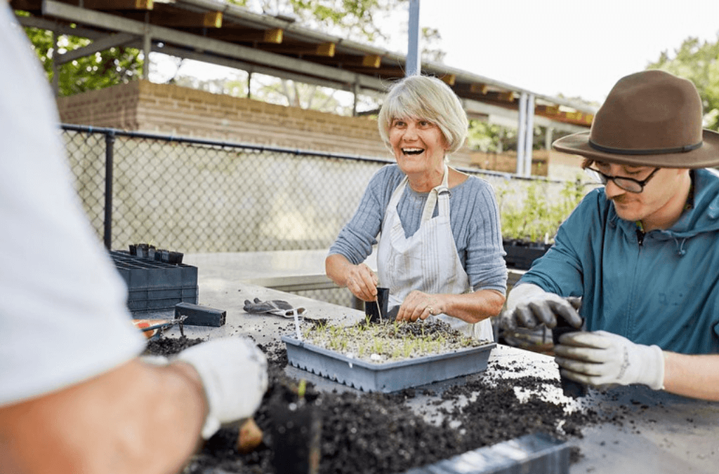 Volunteering with Greater Sydney Parklands.